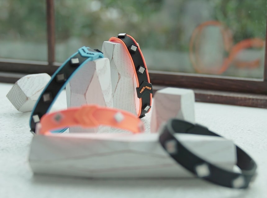 magnetic silicon ancle band product