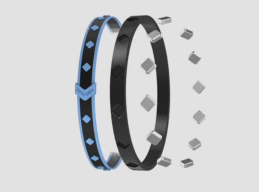 magnetic silicon ancle band product